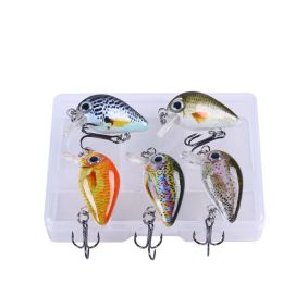 New Style Mini Rock Fishing Lure 1.5g Small Lure Set 5 Color Boxed Wholesale Printing Lure Lure