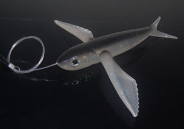 Grey Blue Flying Fish Deep Sea Lure Bait