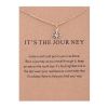 Fashion Jewelry Chain Travel compass Necklace For Women Style 104