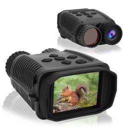 GVDA Mini Night Vision Binocular Device 1080P HD Infrared Digital Hunting Camping Telescope 4X Zoom Outdoor Night Vision Goggles
