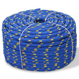 Marine Rope Polypropylene 0.47" 1968.5" Blue