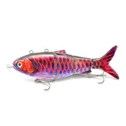 Automatic Swimming Electronic Fish 130mm 42g Propeller Smart Bait Rechargeable Lure Bait