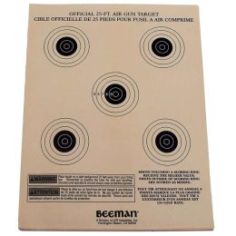 Beeman Paper Targets (25 Count)