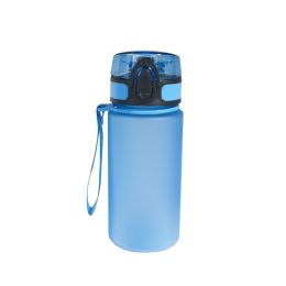Outdoor gradient tritan large capacity plastic straw sports water cup portable fitness water bottle space cup wholesale (colour: 350ml blue)