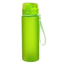 Outdoor gradient tritan large capacity plastic straw sports water cup portable fitness water bottle space cup wholesale (colour: 500ml green)