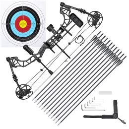 Adult professional compound bow (Color: As Picture)