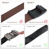 Hefujufang Nylon Ratchet Belt Golf Belt Cobra Buckle for Men/Women Web Belt with Automatic Slide Buckle,Valentines day giftâ€¦