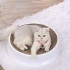 Compass Round Cat Scratching Board Kitten Claws Grinding Corrugated Scratcher Scratch-Resistant Cat Litter Pet